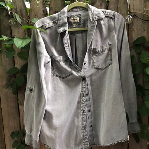 EXPRESS Olive Green Shirt